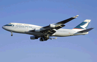 Photo of Cathay Pacific Air Plane