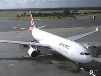 Qantas Air Plane
